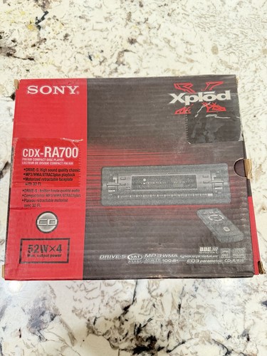 Sony cdx ra700 - cdx-ra700, cd