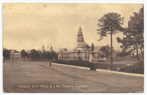 Cardiff city hall law courts - cardiff,