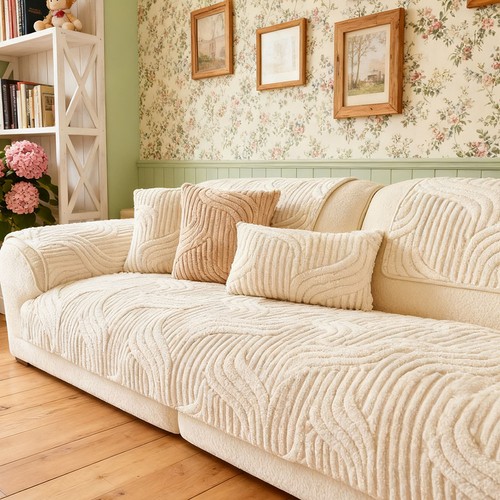 Plush sofa cover comfort - plush,