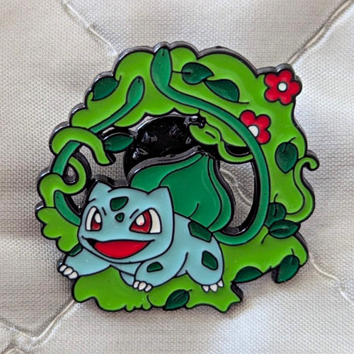 Pokémon bulbasaur enamel pin - bulbasaur,