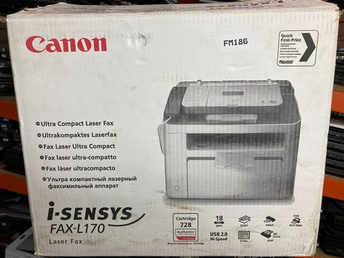 Canon sensys fax l170 - i-sensys, fax-l170