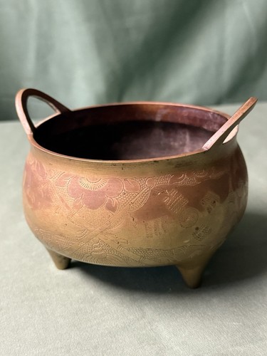 Tripod bronze censer prob - tripod,