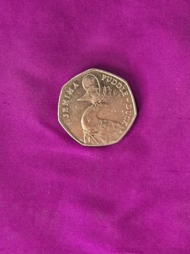 Jemima puddle duck 50p - jemima,