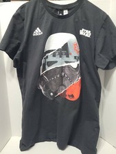 Adidas x Star Wars Stormtrooper T-Shirt Size Large Jedi Sith RARE 