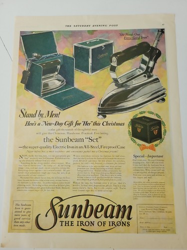1924 sunbeam iron - gift, for