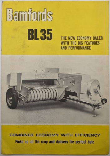 Original bamford bl35 baler - bamford,