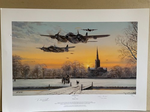 Aviation art print mosquito - art,