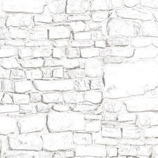 Dolls House A3 Whitewash Stone