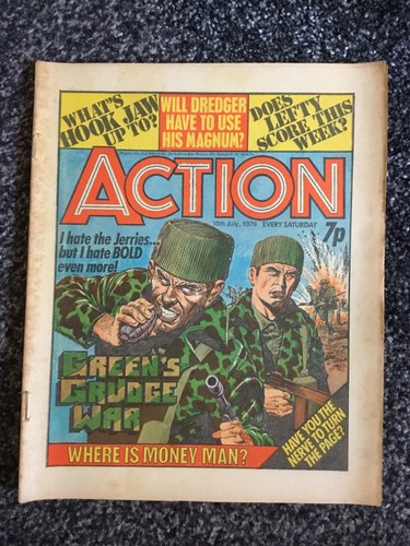 Action comic 10th july 1976 - comic,