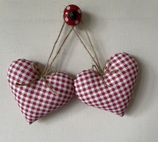 Pair Of Heart Door Hangers in