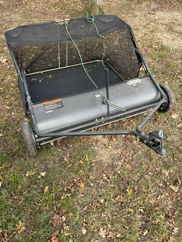 Tow behind lawn sweeper leaf - tow,