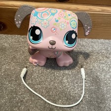 Hasbro Littlest Pet Shop LPS Harmony the Dancing Dog comes with audio cable 
