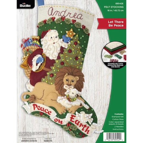 Bucilla felt christmas - felt,