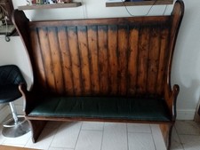Original Oak Church Bench