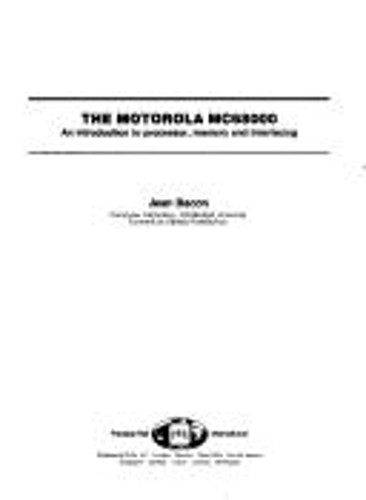 The motorola 6800 - motorola, :
