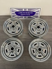 JENSEN INTERCEPTOR & FF MK 2 ORIGINAL ROSTYLE WHEELS X 4  # CT4278