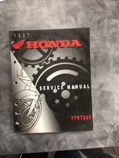 1997 Honda VFR750F Service