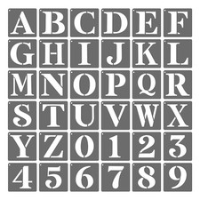 1 Inch Plastic Small Letter