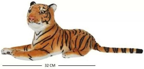 New 30cm brown white tiger - new,