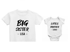 Sibling T-shirts, Matching