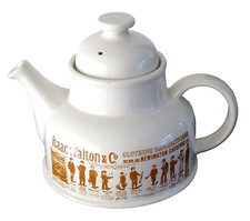 Crown Devon – Elephant & Castle Teapot - Advertising Isaac Walton & Co -London