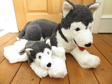2 x WASHED IKEA LIVLIG HUSKY