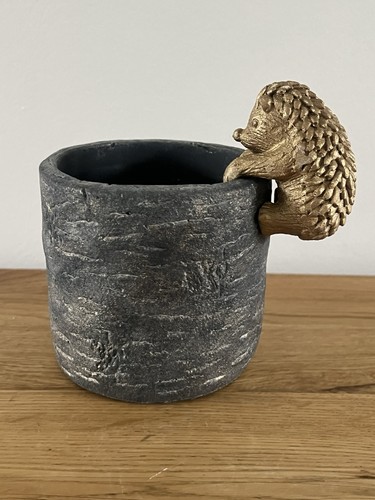 Grey ceramic indoor plant - ceramic,
