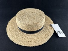 New w. Tags ZARA Boater Style