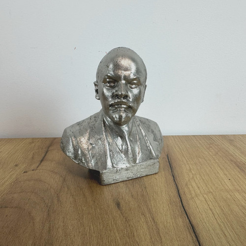 Vintage soviet lenin bust - vintage,