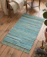 Recycled Turquoise Rug