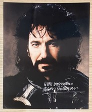 Alan Rickman Signed Autograph