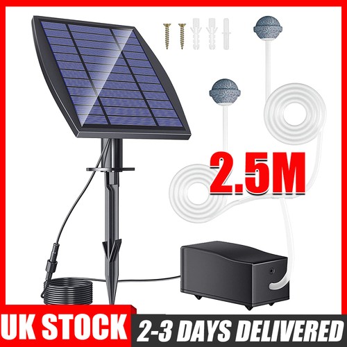 Solar powered oxygenator - powered,