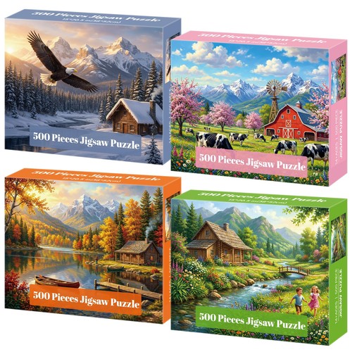Kazmido pack 500 piece - 4-pack,