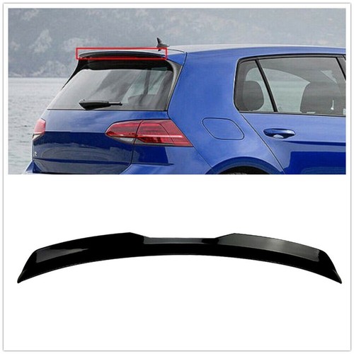 Car black rear spoiler - 1x,