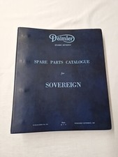 Daimler Sovereign Original Spare Parts Catalogue 1967 Pub. No. D6 JAGUAR xj6
