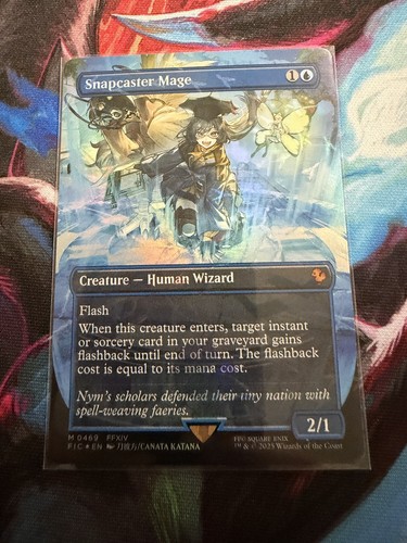 Mtg snapcaster mage borderless - mtg,
