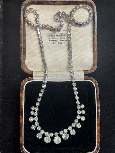 Vintage clear rhinestone - vintage,