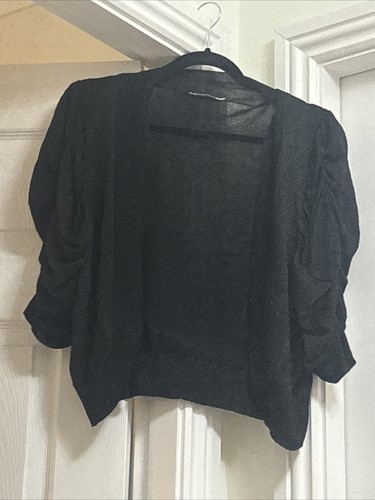 Shrug glitter cardigan - shrug,