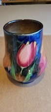 H & K Tunstall Floral Vase Vintage, Made in England