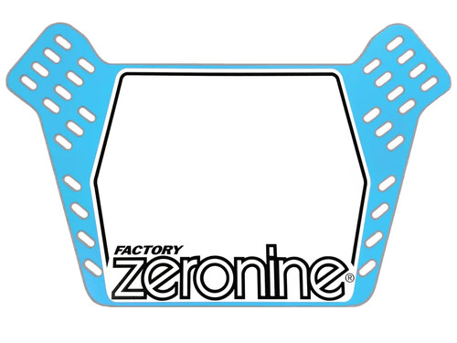 Zeronine bmx number plate old - bmx,