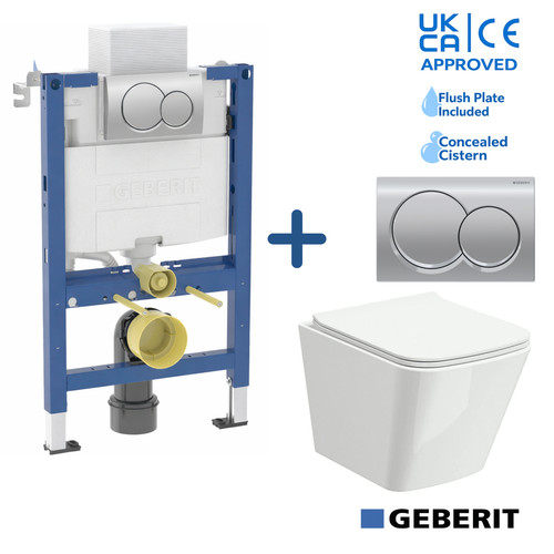 Wall hung toilet geberit pan - toilet,