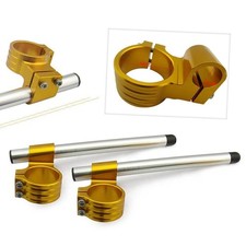 2x 50mm Clip On Bar Handlebars