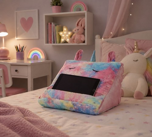 Unicorn ipad pillow - unicorn,