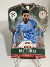 David Silva Festive Squadzone Topps Match Attax 2025/2026 Manchester 25/26 SZ 21