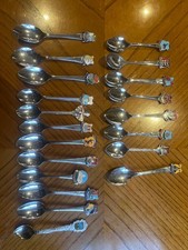 20 x Various souvenir collector spoons bundle Uk & Worldwide