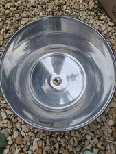 Large stainless steel funnel/ hopper