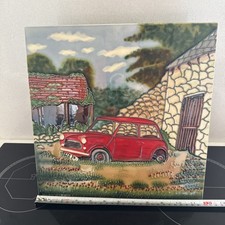 Large Hand painted ceramic