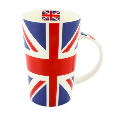325ml union jack ceramic latte - ceramic,