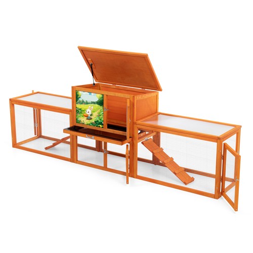 Coziwow large rabbit hutch - rabbit,