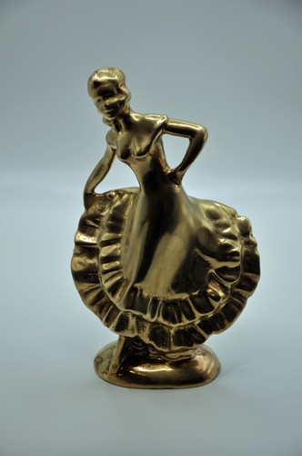 Rare art deco flapper dancer - rare!,